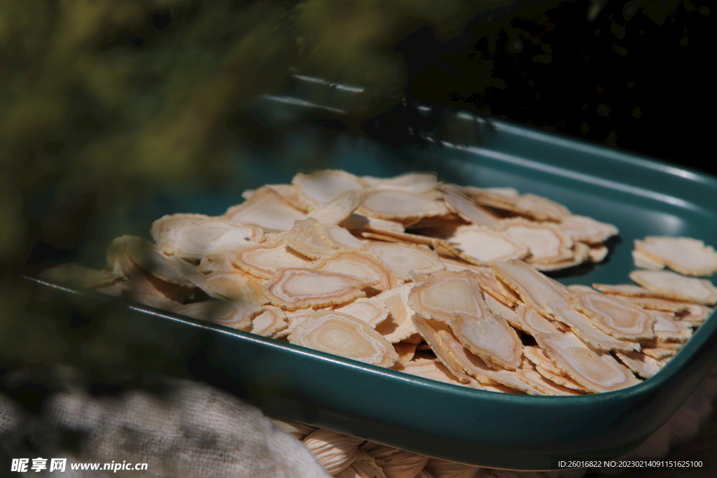 西洋参 中药 补品 花旗参片 