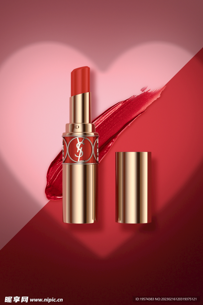 C4D模型口红