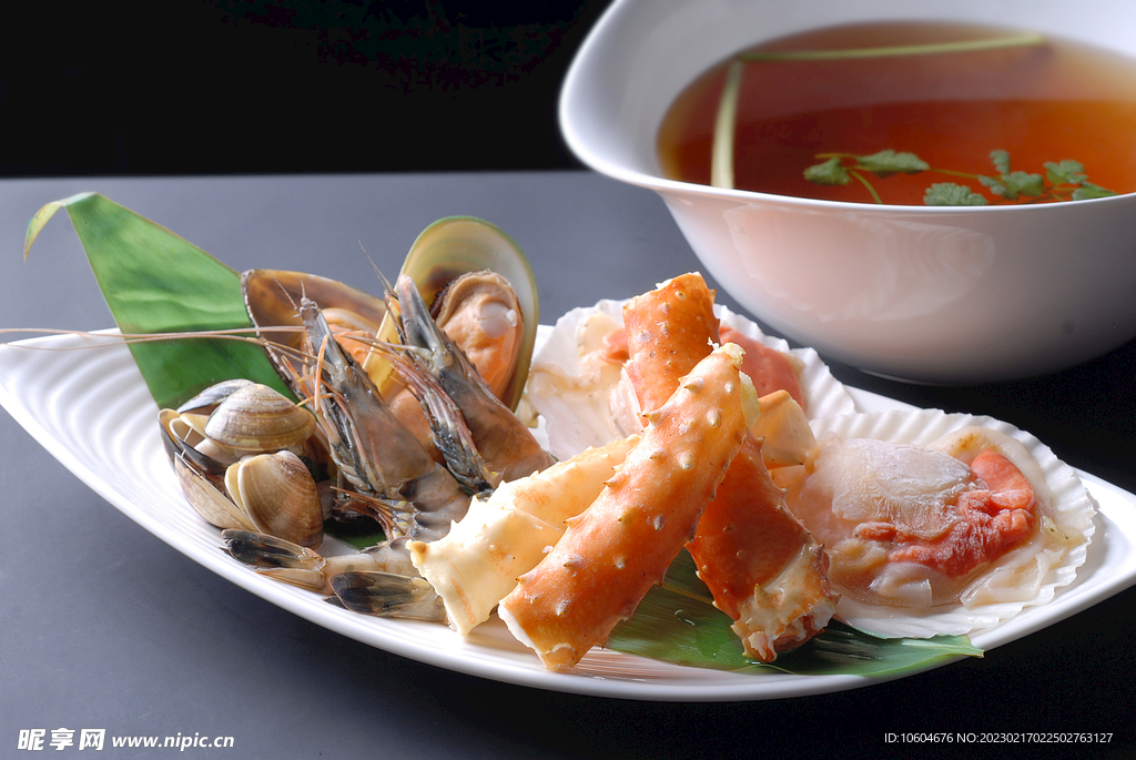 长脚蟹海鲜鸡汤