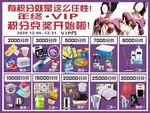 VIP积分兑礼海报