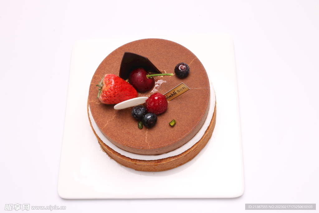 巧克力 水果 慕斯 奶油 蛋糕