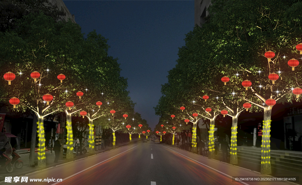 道路景观夜景亮化设计