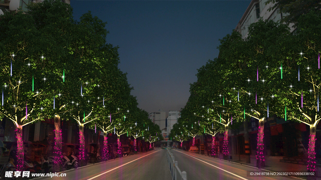 道路景观夜景亮化设计