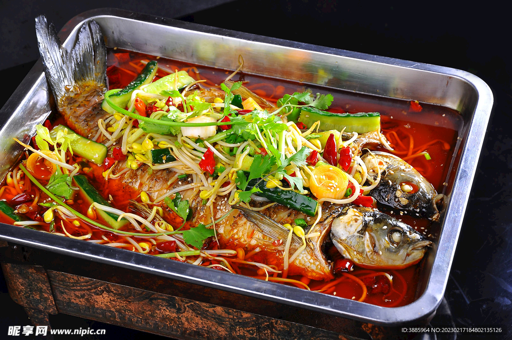 烤鱼图片