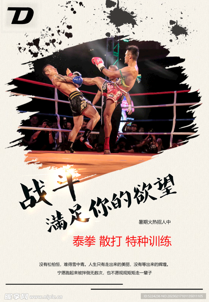 泰拳散打擂台赛