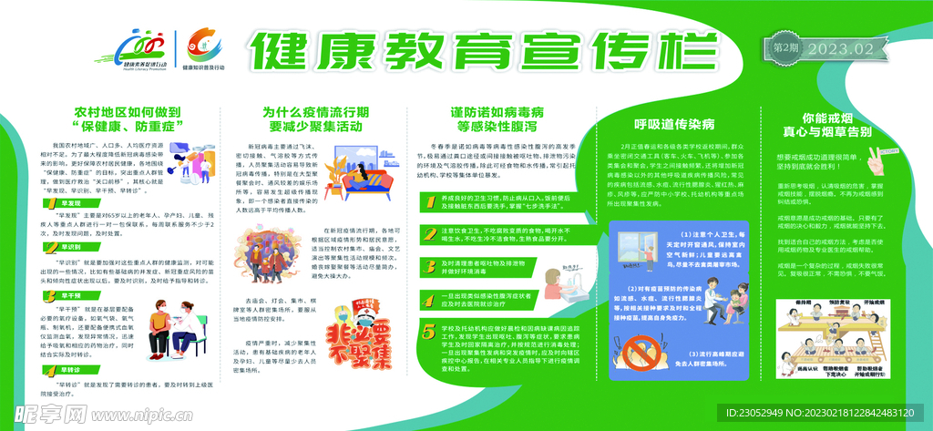 健康教育宣传栏