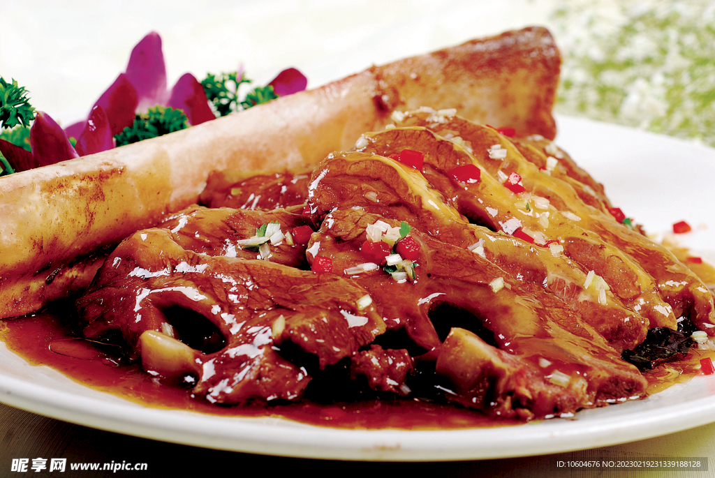 荷香雪花牛扒骨