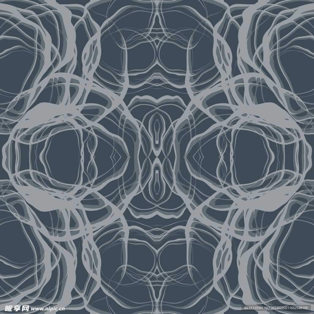 线条艺术矢量图