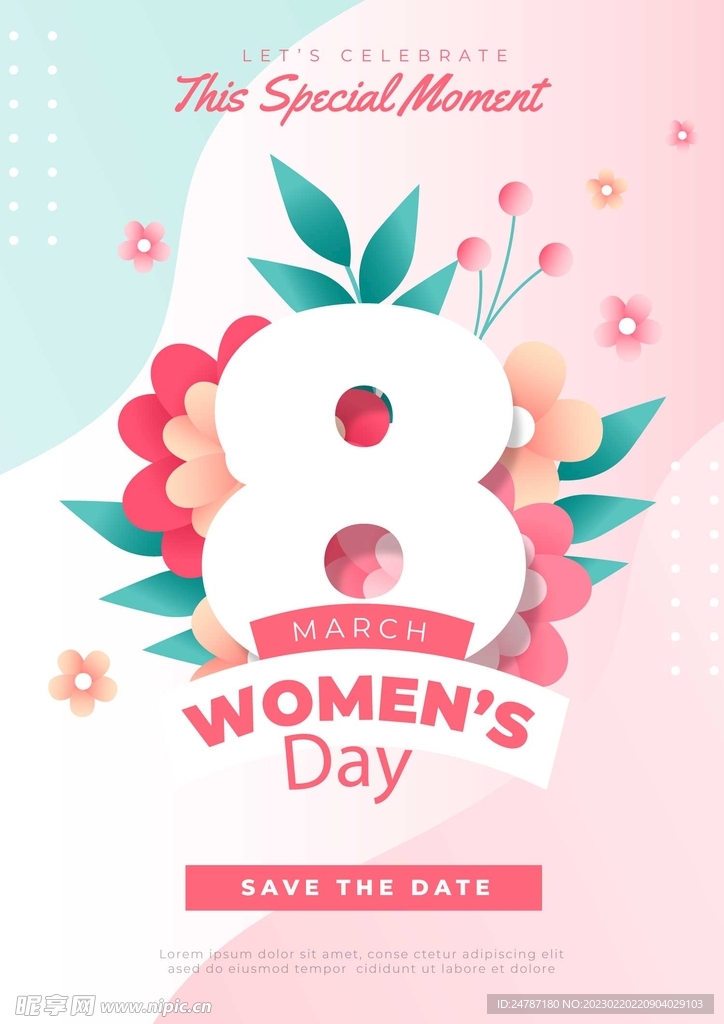 三八妇女节海报