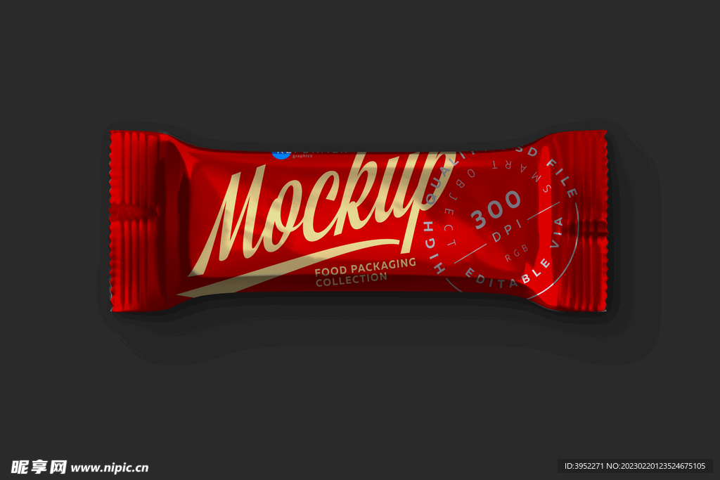 巧克力包装袋样机