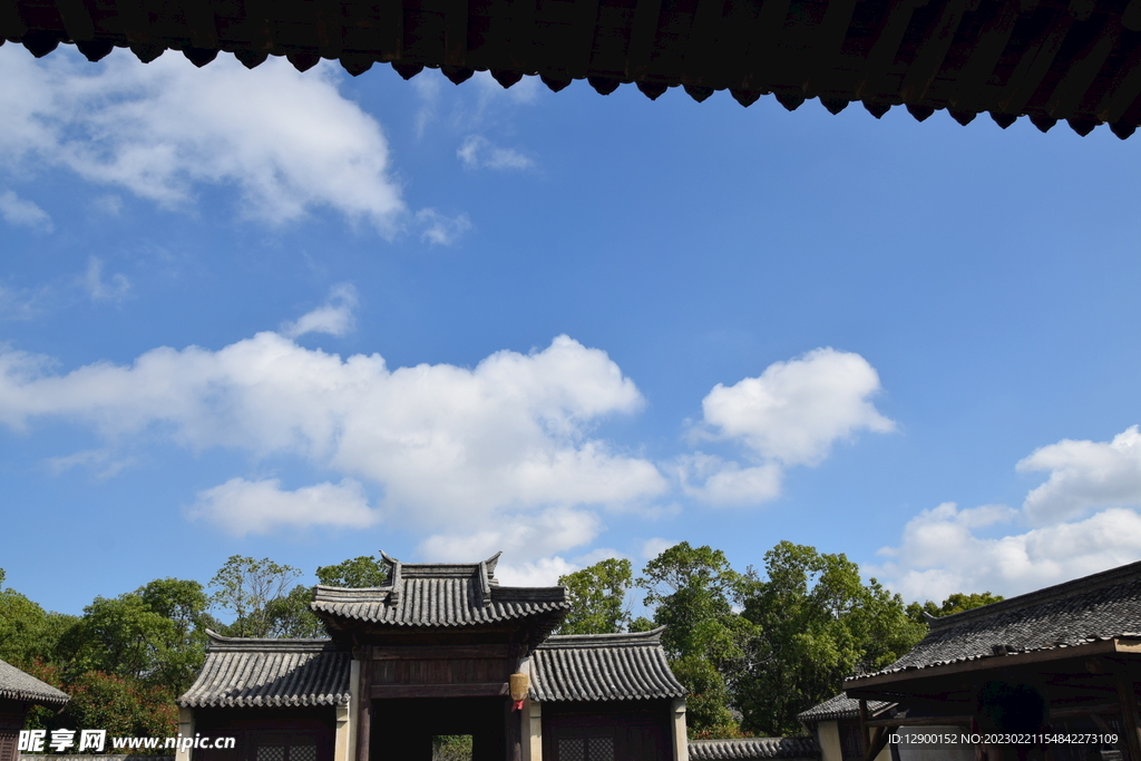 白云 古建筑 园林建筑