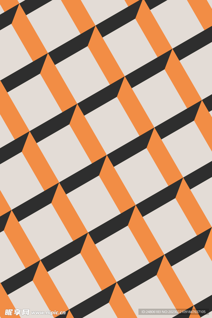 矩形几何拼接背景图