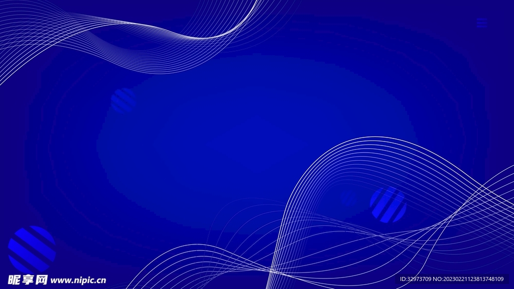 科技感背景 线条 渐变 蓝色 
