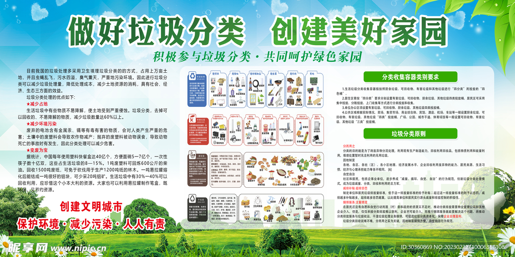 创城  垃圾分类