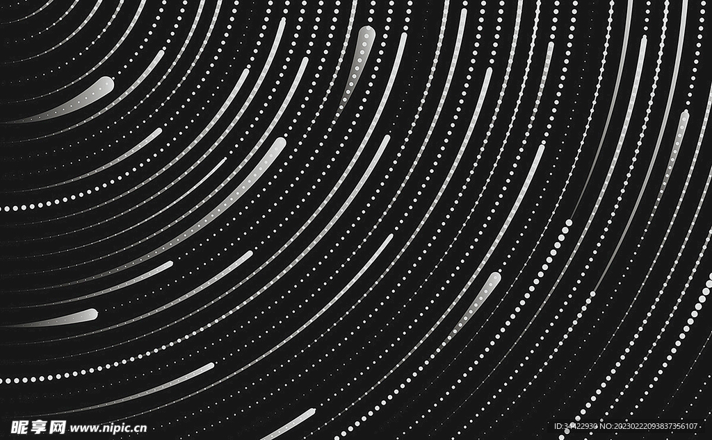 环形点线圈纹理背景