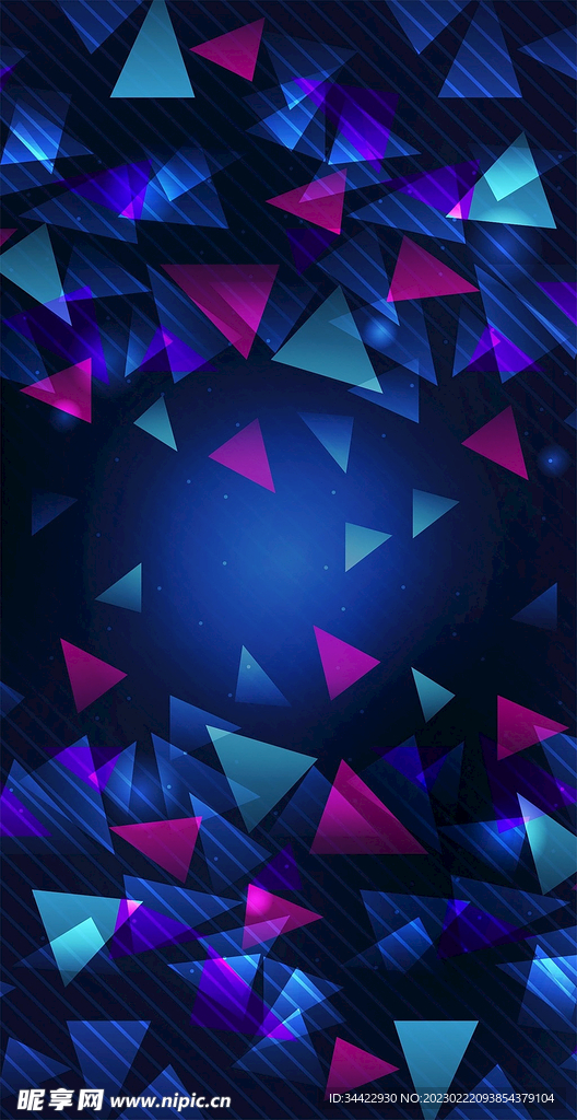 几何图形创意时尚背景