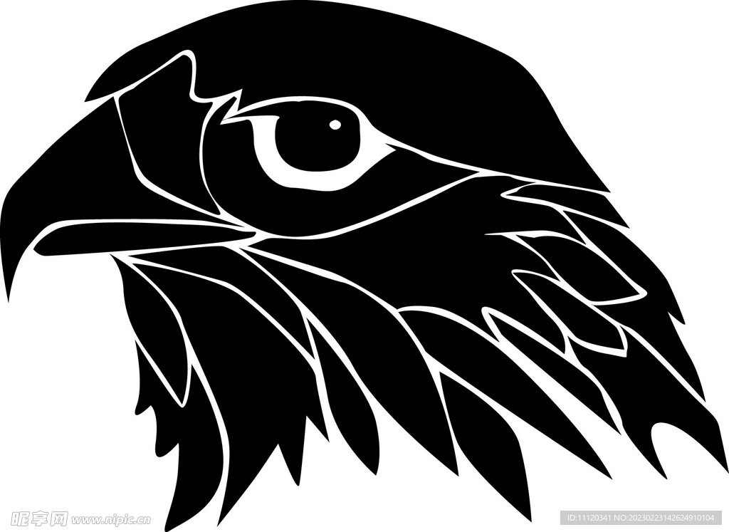 动物眼睛矢量图形