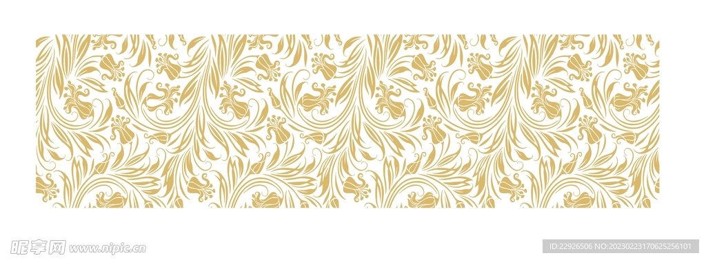金色底纹 花纹