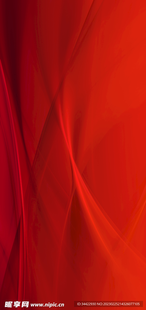 红色曲线底纹背景