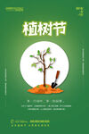 植树节广告