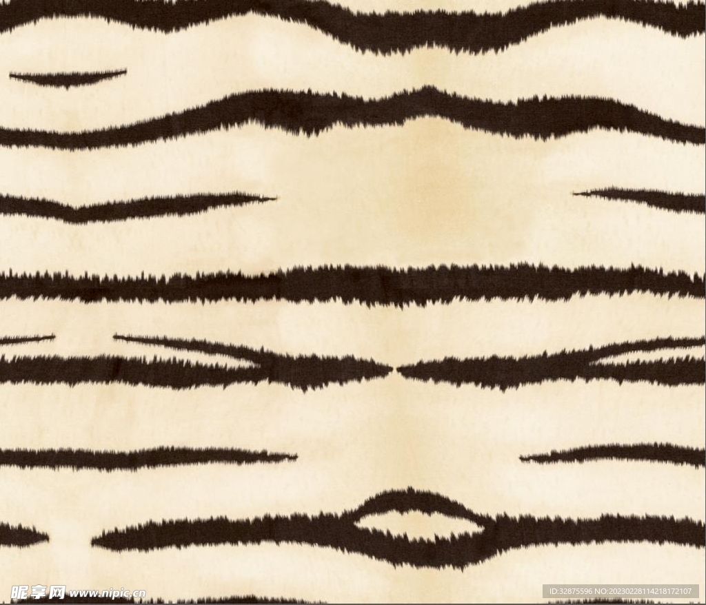 斑马纹 扎染 大牌