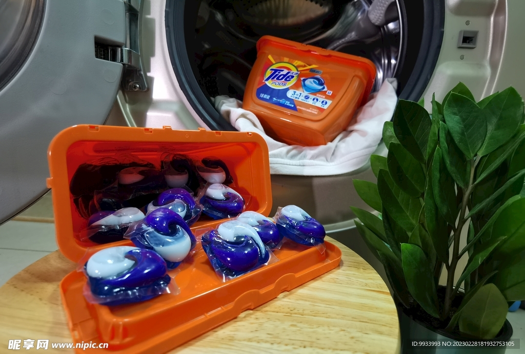 洗衣凝珠实拍图