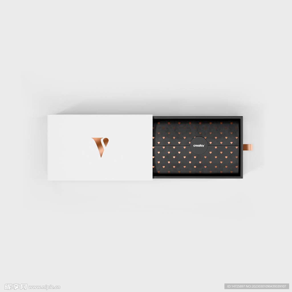 高档包装盒样机