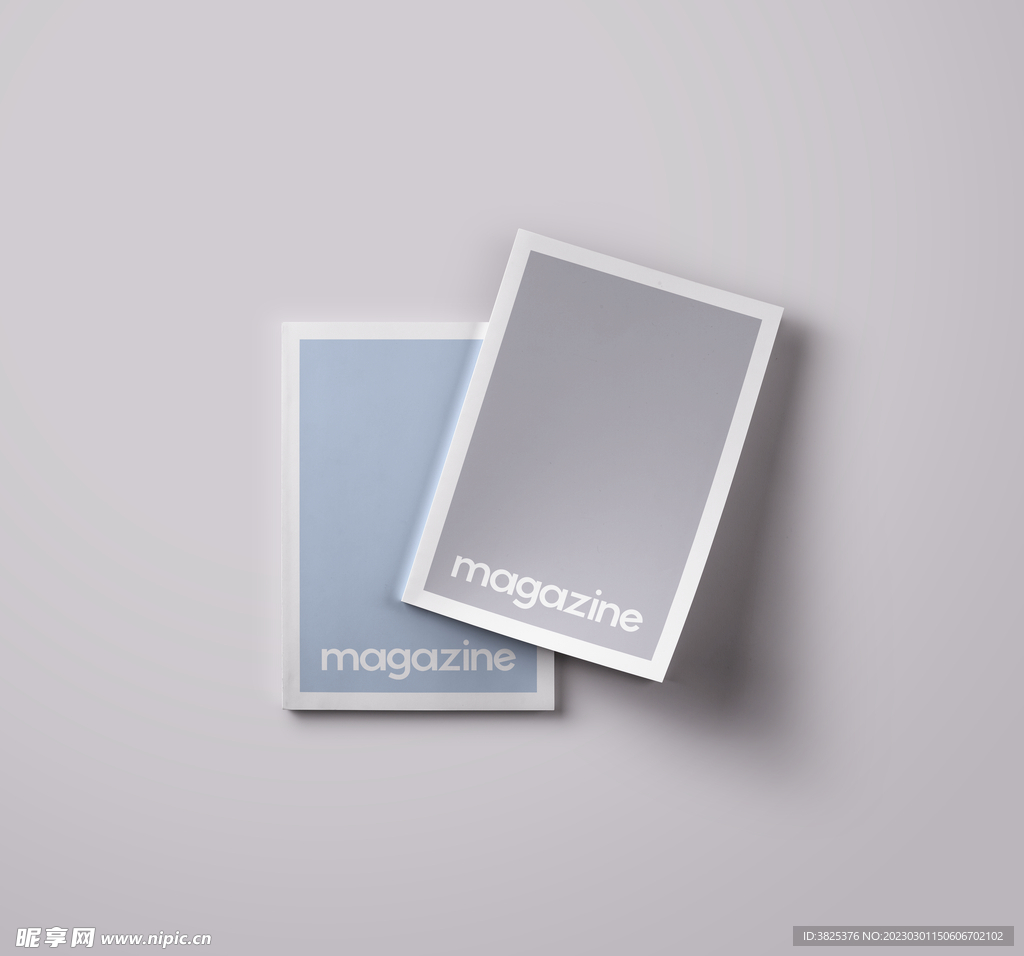 杂志展示样机模板
