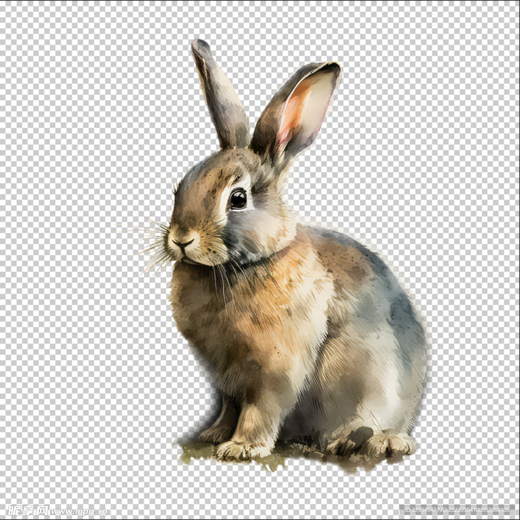 免抠兔子