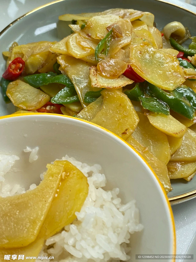 炒土豆片
