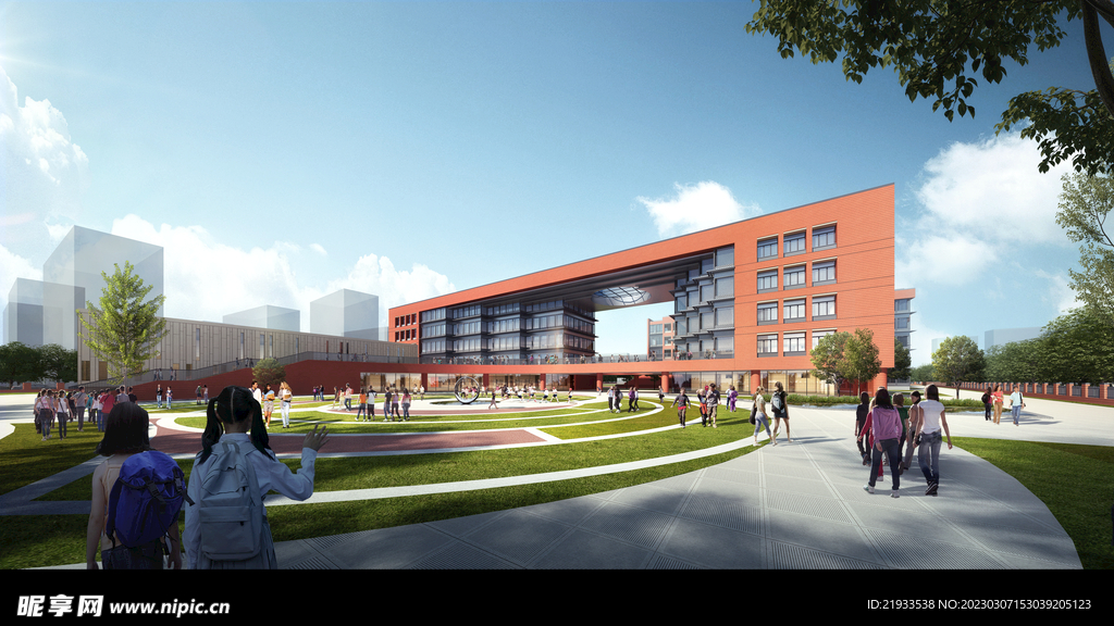 小学幼儿园建筑外观设计案例