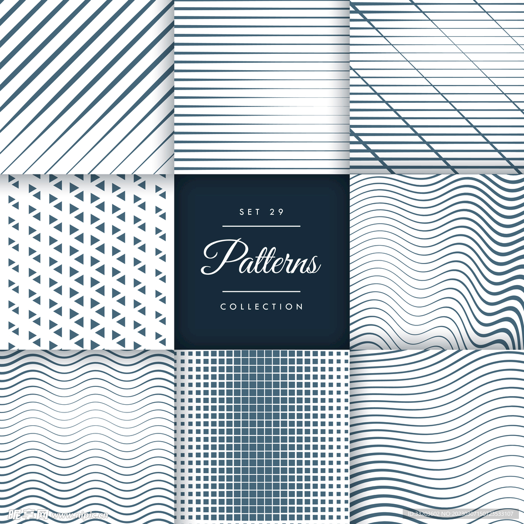 几何线条图案纹理