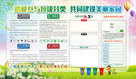 垃圾分类宣传栏红黑榜