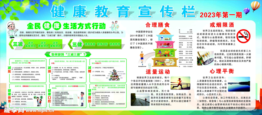 健康教育宣传 