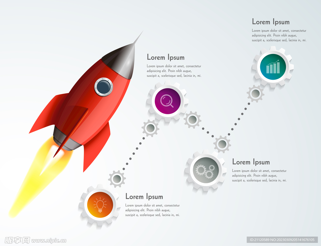 火箭数据信息图表