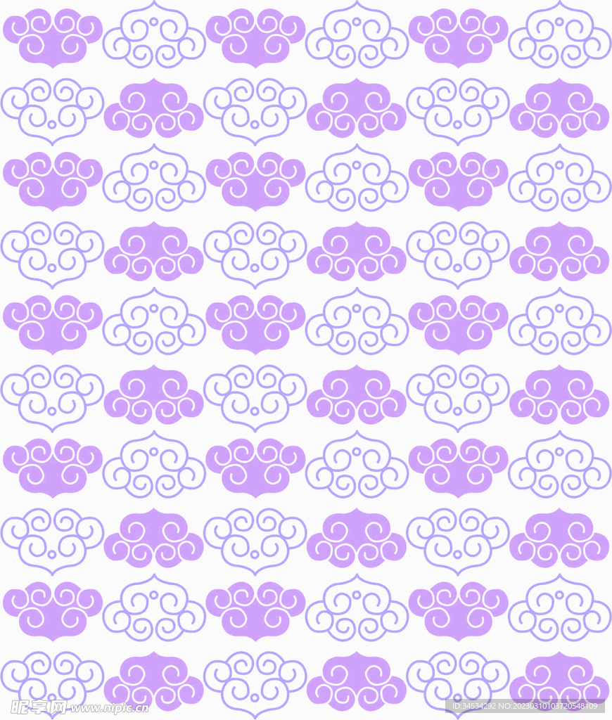 民族纹样花纹素材