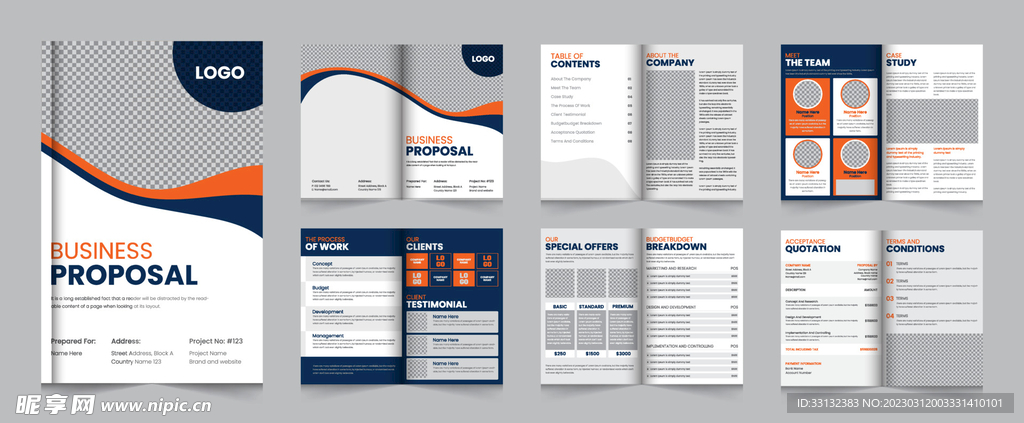 画册 单页 封面模板 宣传册