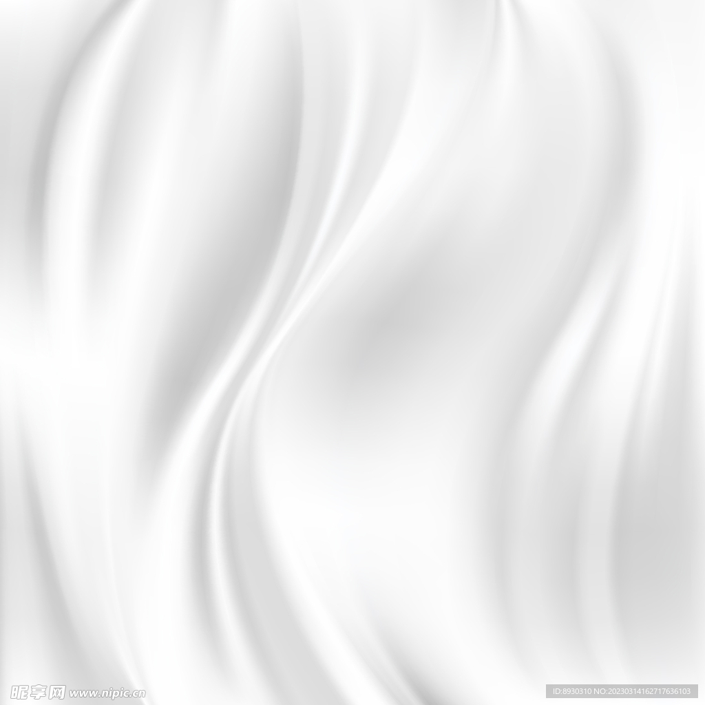 白色绸布背景图2