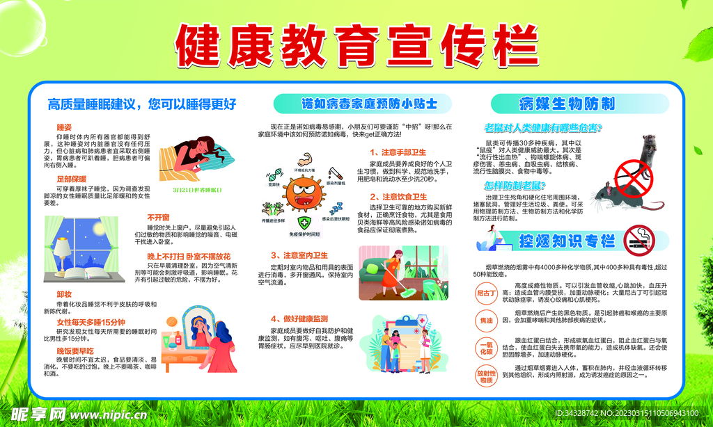 健康教育知识宣传栏