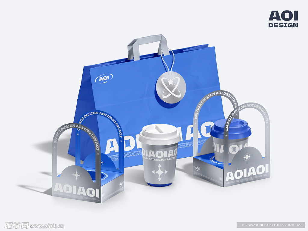 咖啡品牌组合样机