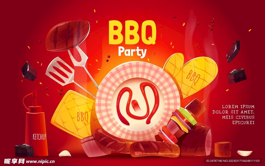 烧烤海报