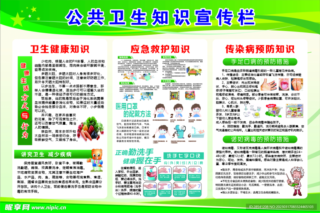 公共知识宣传栏