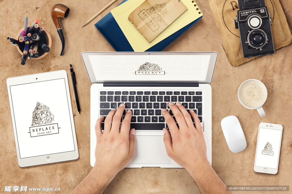 笔记本电脑样机 