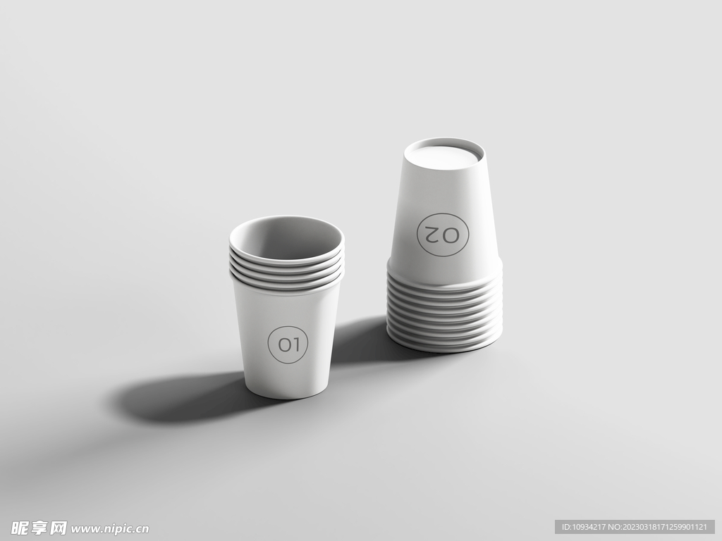 样机 提案 标志 VI 纸杯