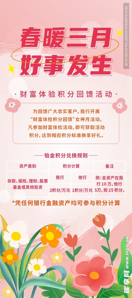 春暖三月 好事花生-展架