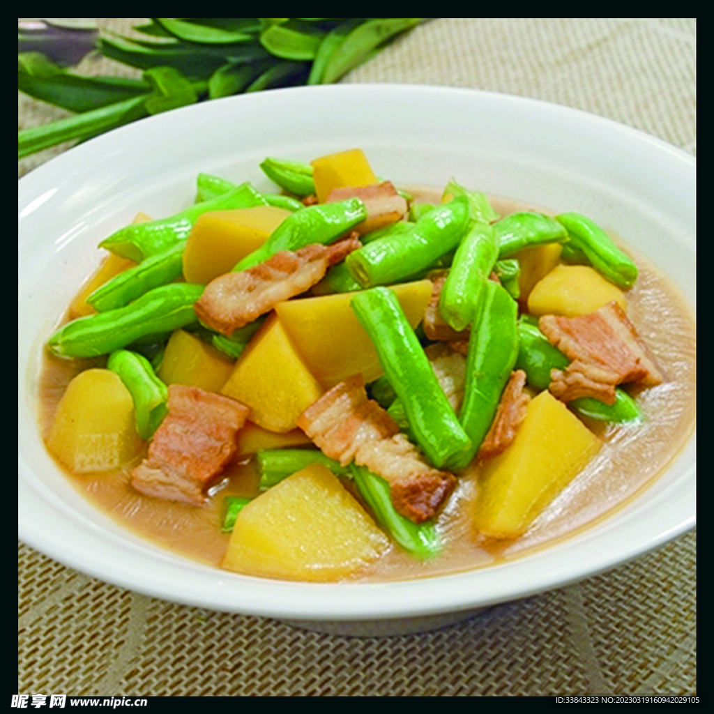 土豆芸豆五花肉