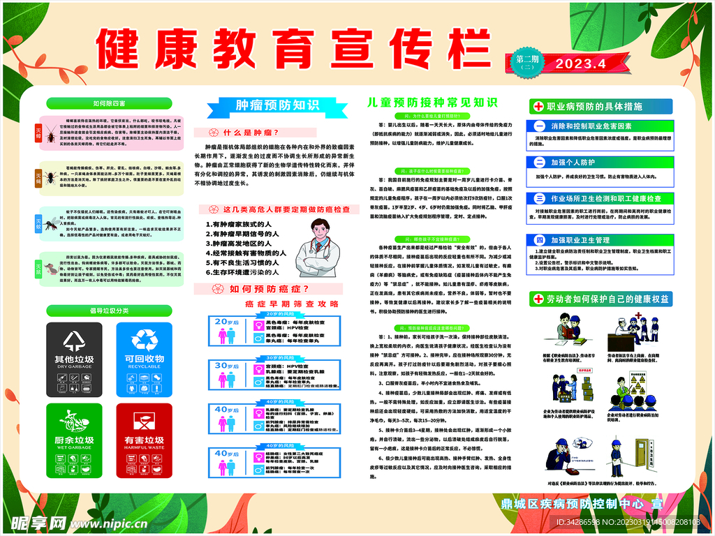 健康教育宣传栏