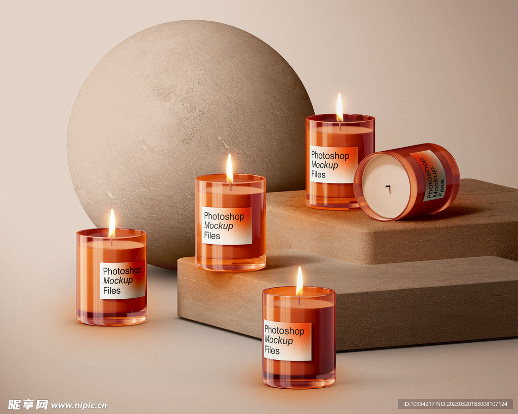 样机 提案 标志 VI 蜡烛 