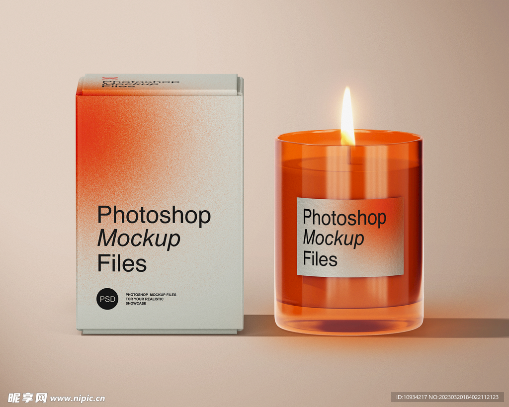 样机 提案 标志 VI 蜡烛 