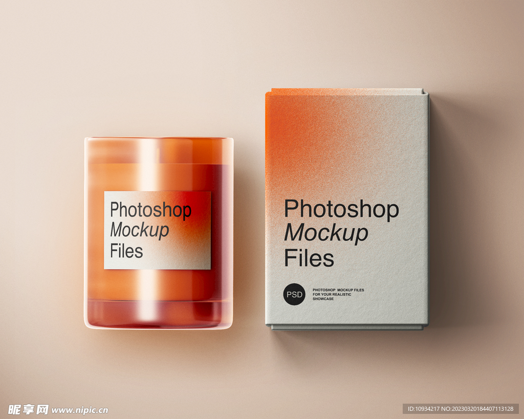 样机 提案 标志 VI 蜡烛 